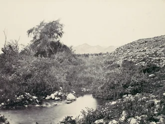 The Fountain of Jericho and Probable Site of the City