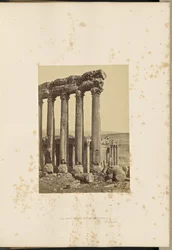 The Great Pillars and Smaller Temple, Baalbek
