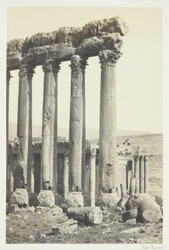 The Great Pillars and Smaller Temple, Baalbek