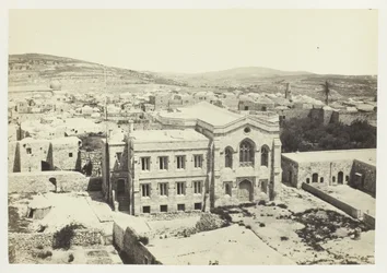 The New English Church from the Tower of Hippicus, Jerusalem