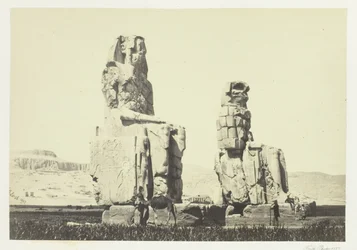 The Statues of Memnon, Plain of Thebes