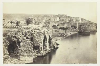 The Town and Lake of Tiberius, from the South