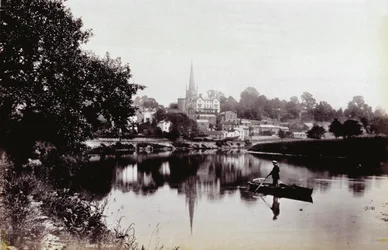 The Town of Ross-On-Wye, Seen from a Bank of the River