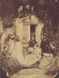 Claudet Family Group, Chateau de la Roche, Amboise