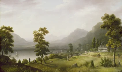 Carters Tavern at the Head of Lake George