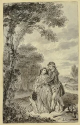 Illustration to Roderick Random, by Tobias Smollett