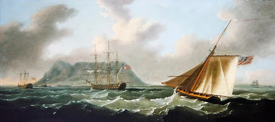 Shipping off Cape Town