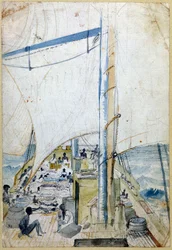 Slaves above deck