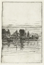 Village by the Water (Thames Side)