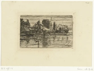 Village by the Water (Thames Side)