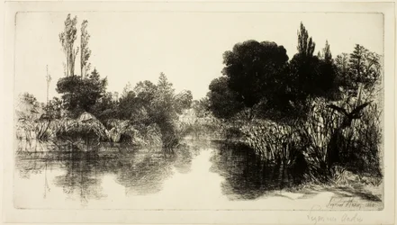 Shere Mill Pond, No. II (large plate)