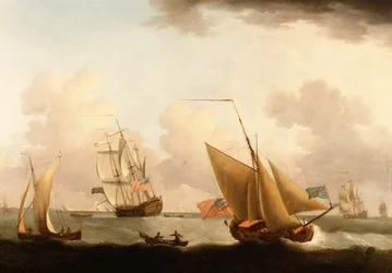 Shipping off the Dutch Coast