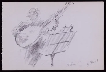 Portrait of Arnold Dolmetsch