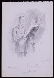 Portrait of John G Rogers