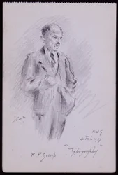 Portrait of R Percy Gossop