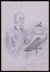 Portrait of Reginald Hallward