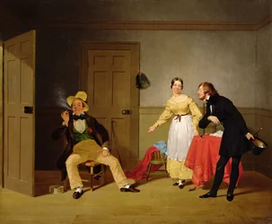 The City and Country Beaux, c.1838