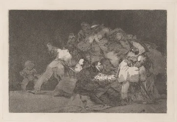 General Folly, also known as The Claws of a Cat and the Dress of a Devotee, from the series Los disparates (Los proverbios)