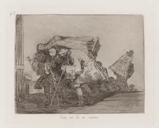 This Is Not Less So, Plate 67 from The Disasters of War
