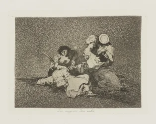 The Women Give Courage, Plate 4 from The Disasters of War