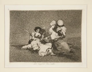 The Women Give Courage, pl. 4 from The Disasters of War