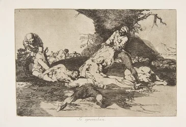 Plate 16 from The Disasters of War Los Desastres de la Guerra: T, 1810 published in 1863