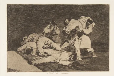 Plate 21 from The Disasters of War: It Was