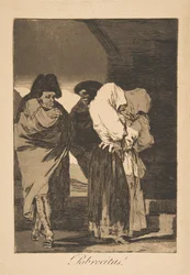 Poor Little Girls! (Plate 22 from Los Caprichos)