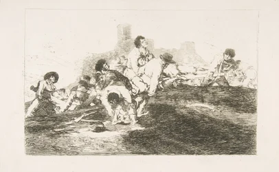 Plate 24 from The Disasters of War: They Can Still Be of Use