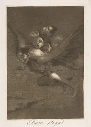 Bon Voyage (Plate 64 from Los Caprichos)