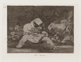 What Madness!, Plate 68 from The Disasters of War