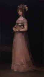 Portrait of María Luisa de Borbón y Vallabriga