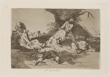 They Make Use of Them, pl. 16 from the series The Disasters of War