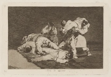 It Will Be the Same, Plate 21 from The Disasters of War