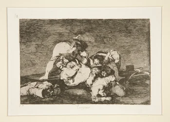 Nor [Do These] Either, pl. 10 from the series The Disasters of War