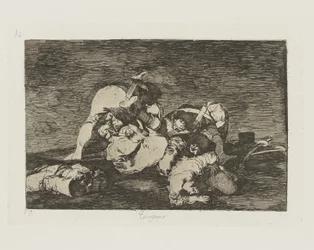 Nor Do These Either, Plate 10 from The Disasters of War