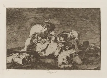 Nor [Do These] Either, plate 10 from the series The Disasters of War