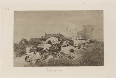 Even Worse, Plate 22 from The Disasters of War