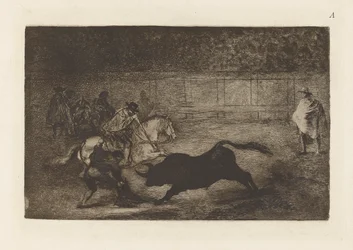 A Spanish Cavalier Breaking...