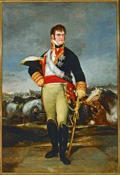 Ferdinand VII, King of Spain at a Cavalry Camp