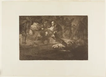 God Creates Them and They Join Up Together, plate 18 from Los Proverbios