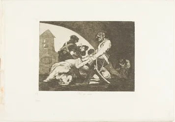 Nor do these, plate eleven from The Disasters of War