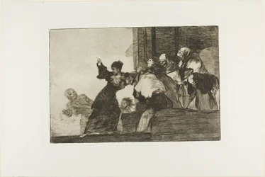 Poor Folly, Plate Eleven from Los Proverbios