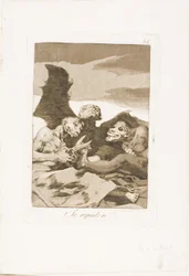 They Spruce Themselves Up (plate 51 from Los Caprichos)