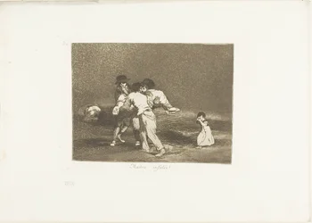 Unhappy Mother!, plate 50 from The Disasters of War