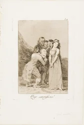 What a Sacrifice!, plate 14 from Los Caprichos