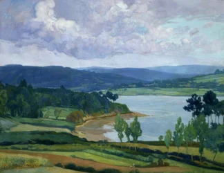 Galician Estuary Oil on Canvas 1930-36