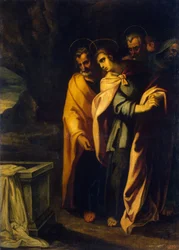 Apostles at the Tomb of Jesus, 1590s
