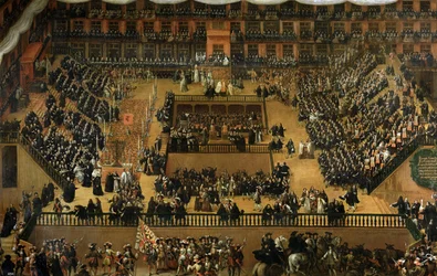 Auto-da-fé on Plaza Mayor