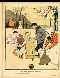 The Butter Plate, number 226, Satirical in Colors